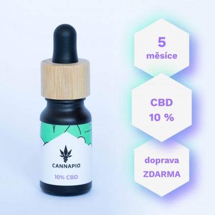 CBD předplatné Fullspectrum 10 % - 5 měsíců