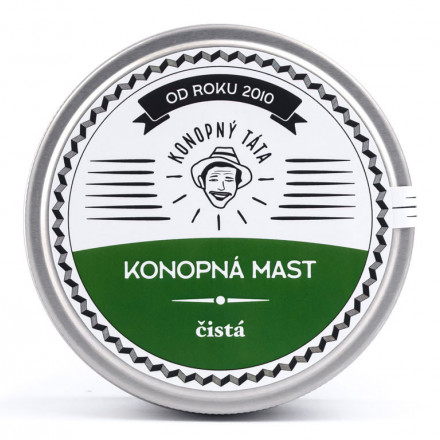 Konopný Táta - Konopná mast čistá 200 ml