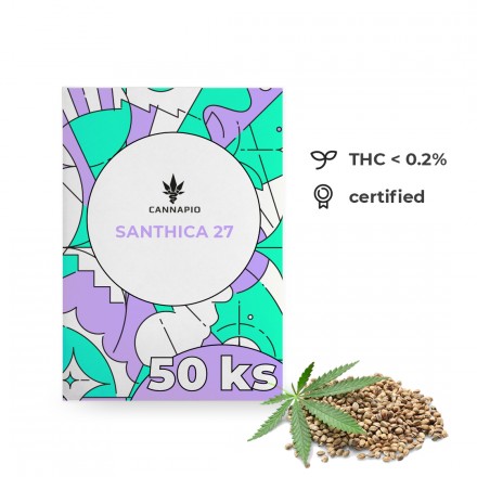 Santhica 27 - technické konopí 50ks Cannapio