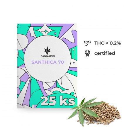 Santhica 70 - technické konopí 25ks Cannapio