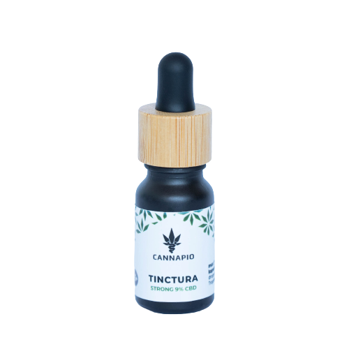 CBD Tinctura Cool 9% - přírodní full-spectrum olej 10ml Cannapio