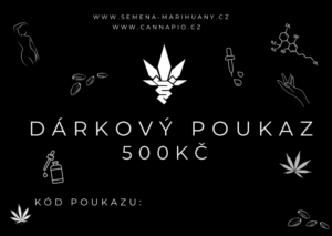 Dárkový poukaz 500 Kč