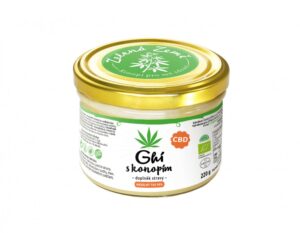 Zelená Země CBD Ghí s konopím 220g