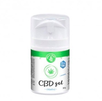 Zelená Země CBD chladivý gel 50 g