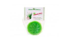 Zelená Země Konopné mýdlo Aloe Vera 80 g